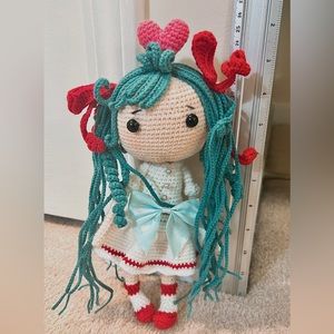 Handmade crochet doll